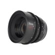 7Artisans Vision 35mm T1.05 Photoelectric MF Manual Focus Cine Lens for APS-C Format Sensors, ED Glass and All-Metal Shell Design for MFT M4 3 M43 Micro Four Thirds Mount Mirrorless Cameras Supply