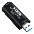 ArgoX HDVC14 HDMI to USB 3.0 Mini  Video Capture Card with 4K 30Hz in 1080p 60Hz out, Supports 24 30 36bit Deep Color, AWG26 HDMI, USB Video & Audio for Windows, macOS, Android Online Sale