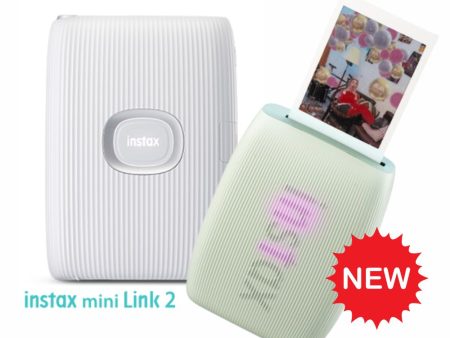 FUJIFILM Instax Mini Link 3 Smartphone Printer with 3D AR Effects, Remote Live View, Collage Mode, Easy Sharing, In-App Stickers & Frames, Tilt-to-Zoom, and iOS & Android Support Hot on Sale