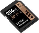 Lexar Professional High Speed SDXC Memory Card with 256GB Memory Capacity LSD256CBAP633 Online now