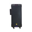 KEVLER DJX-1500 15  800W 3-Way Full Range Rechargeable Active Trolley Speaker with Dual Wireless Mic Selectable Frequency, USB   FM   Bluetooth Function, 2 AUX, Mic, and Guitar Inputs on Sale