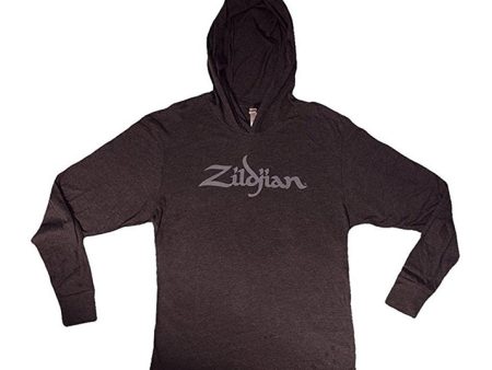 Zildjian Hoodie Lightweight Stylish Long Sleeve with Signature Logo (Brown) | T7121, T7122, T7123 on Sale