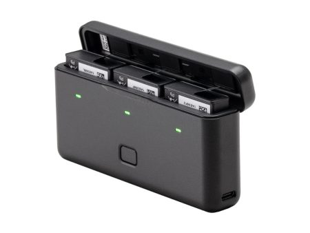 DJI Multifunctional Battery Case with USB Type-C Port, microSD Card Storage, LED Indicators Fast Charging Powerbank for Osmo Action 3 Batteries For Cheap