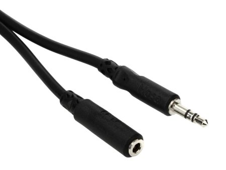 [CLEARANCE] Hosa MHE-125 25ft 3.5mm Female to 1 8  Male TRS Mini Stereo Headphone Extension Cable Online now