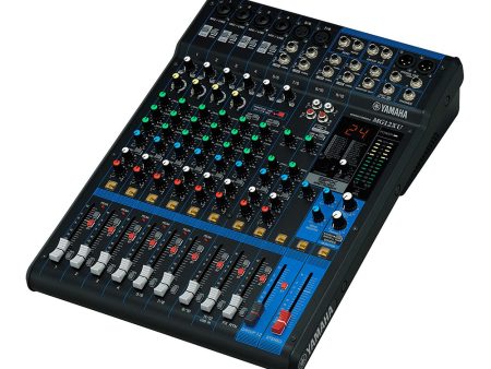 Yamaha MG12 Series 12-Channel Analog Console Mixer USB Audio Interface 12 In   6 Out with 24 SPX Effects, 3 & 2-Band EQ Equalizer, D-PRE Mic Preamps, 48V Phantom Power for DJ, Audio Mixing, Studio & Recording | MG12 MG12X MG12XU MG12XUK Cheap