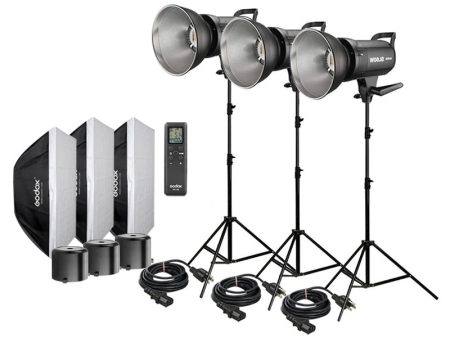 Godox SL-60W 60W 5600K Daylight LED Video Light Kit for Indoor & Outdoor Photoshoots (Available in 2-Light Kit, 3-Light Kit) Sale