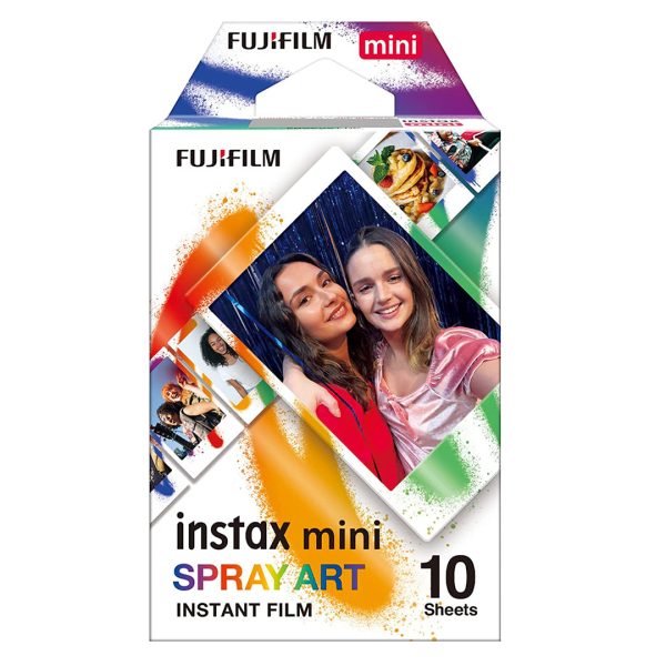 Fujifilm Instax Mini Spray Art Film Single Pack for Instant Camera Online now