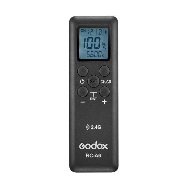 Godox RC-A6 Remote Control 2.4Ghz Wireless Transmission 32 Channels for SL150II SL200II SL150IIBi SL200IIBi SZ200BI FV150 FV200 UL60 ML60 LF308D Cheap