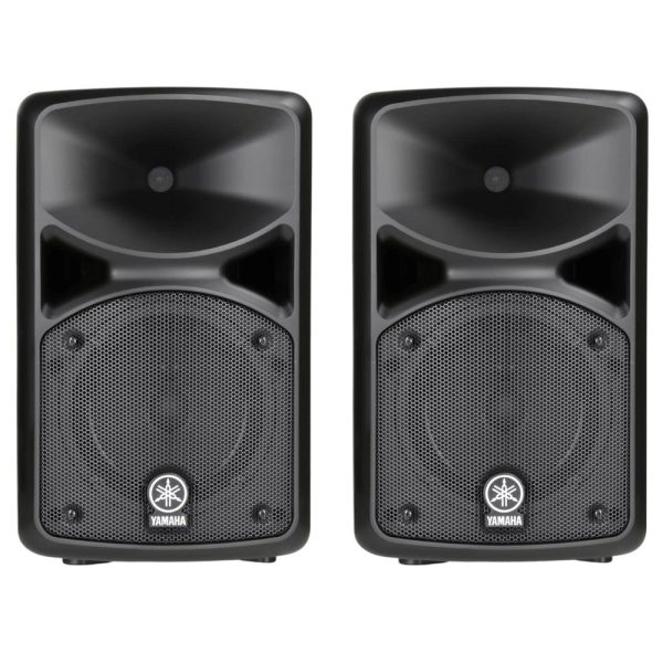 Yamaha STAGEPAS 400BT 8  400W 2-Way Bass Reflex Passive PA Speaker System with 8-Channel Detachable Mixer, Bluetooth and Hi-Z Switch, Onboard Feedback Suppressor, Reverb Footswitch and Stereo   Mono Input on Sale