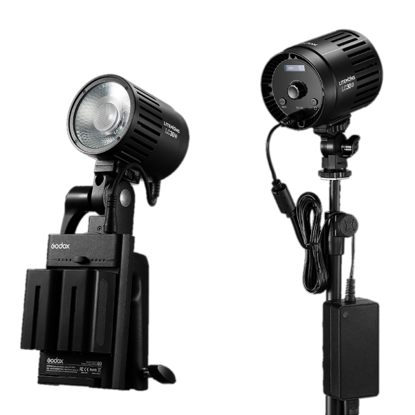 [CLEARANCE] Godox LC30 Litemons LED Tabletop Studio Light Kit with 8 Light Effects, 5600K for Vlogging and Videography (Daylight) | LC30D-K1 LC30D K2 For Cheap