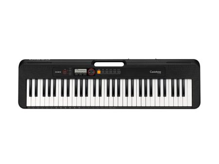 Casio CT-S200 61-Key Portable Piano Keyboard with USB-MIDI Connectivity, LCD Screen, Auto-Accompaniment, Built-in Songs Tones Rhythms (Black, Red) For Cheap