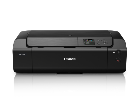 Canon PIXMA PRO-200 Wireless 8-Color Professional Cartridge Type Photo Printer with Borderless Panorama Printing, CD Printing, 4800DPI High Quality Colored Printing for Home and Commercial Use on Sale