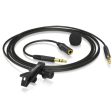 Behringer BC LAV Condenser Lavalier Microphone for Mobile Devices with 3.5mm TRRS Cable & 3.5mm TRS Adapter, 1.2m Cable, Omni-directional Capsule, 50Hz-20kHz Frequency Response, Shirt clip, Windscreen & Carry Pouch Included Fashion