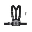 DJI Chest Strap Mount for Osmo Action3, DJI Action 2, Osmo Action with Secure Straps Around Chest & Shoulder, Capture Hands-Free POV Action, Adjustable for Custom Fit & Camera Tilt Angle, 3-Prong Quick Release Mount For Cheap