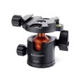 K&F Concept KF31-029V3 Camera Tripod Ball Head with 1 4 Inch Quick Release Plate 360 Degree for Camera, Tripod , Monopod Fashion