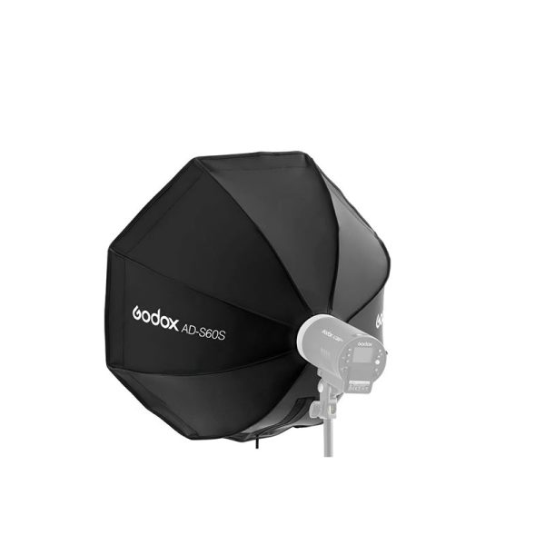 Godox AD-S60S 60cm Octagon Quick Fold Softbox with Grid and Mount for AD300Pro, A400Pro, ML60 LED Lights and Studio Photography Online Hot Sale