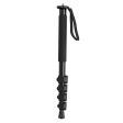 Ulanzi TB12 5-Section Aluminum Telescopic Camera Monopod with 43cm to 155cm Retractable Length, 1 4  and 3 8  Mounting Screws, 5kg Max. Load Capacity for Smartphones, DSLR, SLR, Mirrorless Cameras | T049GBB1 Online Hot Sale