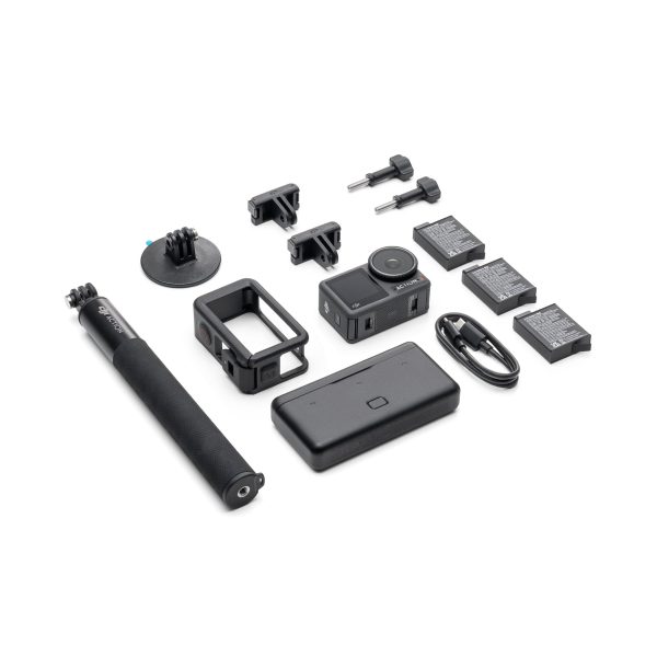 DJI Osmo Action 3 4K 120Hz Sports Camera with Cold Resistance Waterproof for Up to 16M Super Wide FOV Lens and Built-in Image Stabilization for Outdoor Videography and Vlogging (Standard and Adventure Pack Available) Online