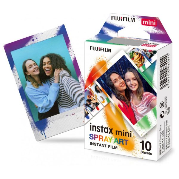 Fujifilm Instax Mini Spray Art Film Single Pack for Instant Camera Online now