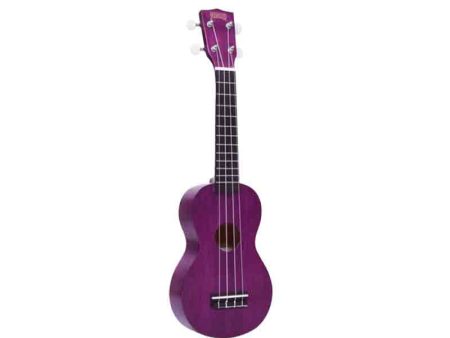 Mahalo Kahiko Series Soprano Ukulele 12 Frets 4 String Guitar with Mahogany Fingerboard (Transparent Butterscotch) For Discount