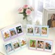 Pikxi 3-Slot Table Top Instax Instant Mini Film Frame (Blue, Green, Pink, Purple, Transparent) | Picture Frames & Holders Cheap