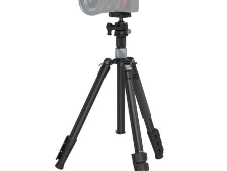 SmallRig AP-20 4-Section Carbon Fiber Travel Tripod with 12kg Load Capacity, Center Column for Outdoor Shooting | 4059 Online now