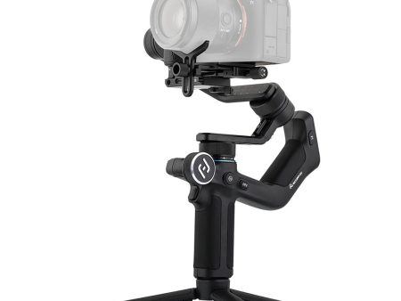 FeiyuTech SCORP Mini 3-Axis 4-in-1 Gimbal Stabilizer with 1.2 kg Payload, Underslung Handle and Multifunction Knob, 1.3  OLED Touchscreen Display, 9-Square Panorama, Motion Time-Lapse Function for Mirrorless, Action Cameras and Smartphone Discount