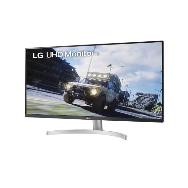 LG 32UN500-W 31.5  UltraFine VA 60Hz 4K UHD HDR Monitor HDMI DisplayPort, AMD Radeon FreeSync, Dynamic Action Sync, Black Stabilizer, On Screen Controls and Super Resolution Fashion