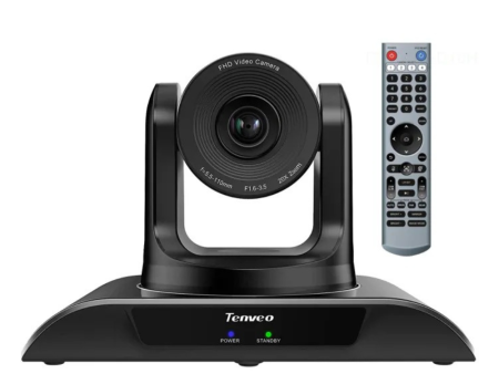 [CLEARANCE] Tenveo TEVO-VHD NDI Optical Zoom AI Auto-Tracking Full-HD PTZ Conference Camera & 10X Zoom Non Auto-Tracking Version with HDMI, SDI, RJ45, USB Outputs for Video Conferencing, Live Steaming, Broadcast, Business & Meetings Cheap