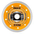 [CLEARANCE] INGCO DMD031051HT 4  Industrial Ultrathin Diamond Disc Wet Cutting with 10mm Blade Width, 16mm Reduction Ring for Ceramic, Tile, Marble, and Brick Discount