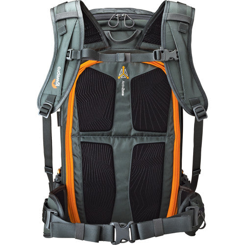 Lowepro Whistler 350   450 AW Backpack for Cameras or Accessories with Weather Cover, Top and Side Access, fits 13 -15  Laptop (Gray) Cheap