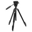 Triopo K2808 4-Section Camera Tripod with HY-350 Fluid Head Mount, 65  Max Height and 8kg Max Payload with Aluminum Construction for Professional Photography and Videography Cheap