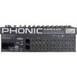 Phonic AM-844D 8-MIC LINE Mono Channels, 4-Stereo 4-Group Recording Mixer with DFX, USB Interface, 3-Band EQ, 10 Microphone Preamps, and Direct Outputs for Multitrack Recording Sale