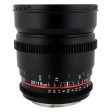 Samyang 16mm T2.2 Manual Focus APS-C Wide Angle Cine Lens for Micro Four Thirds MFT Mount Cameras | SYCV16M-MFT Online Sale