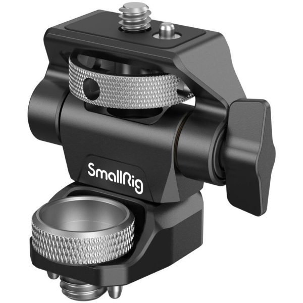 SmallRig Swivel and Tilt Adjustable 5  & 7  Monitor to Camera Mount (360 and 180 Degree) with ARRI-Style Screw Adapter for DSLR and Mirrorless Cameras | 2903B Supply