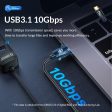 ORICO ACF31 (0.3m   1m) USB3.1 Gen2 USB-A to USB Type C Adapter Cable with 10Gbps Fast Data Transfer Rate, PD 60W 20V 3A, Aluminum Alloy for Smartphones, Laptop, Tablet, PC Sale