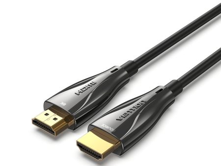 [CLEARANCE] Vention HDMI 2.1 Male to Male Optical Fiber Cable with 48Gbps Data Transfer, 8K UHD HDR, and eARC Hi-Fi Sound Support For PC, Laptop, TV, and Display Monitor (Available in Length) | ALBB Supply