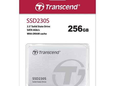 Transcend 256GB 2.5  SATA III SSD Solid State Drive with DDR3 Dram Cache, 3D NAND Flash, 560 MB s Read Speed | SSD230S Sale