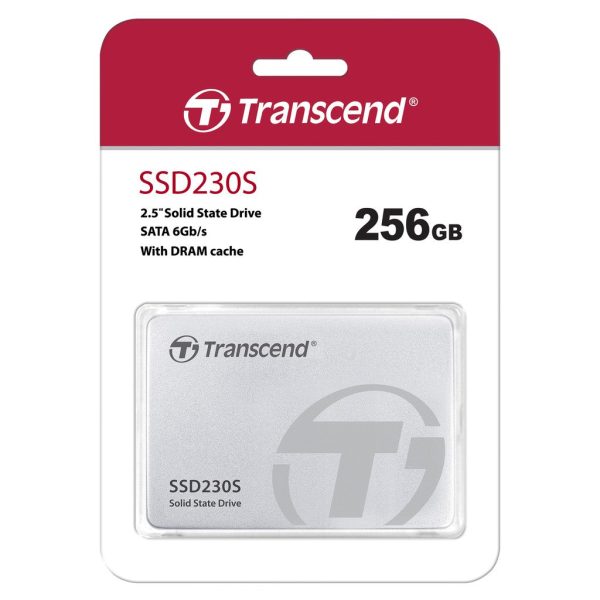 Transcend 256GB 2.5  SATA III SSD Solid State Drive with DDR3 Dram Cache, 3D NAND Flash, 560 MB s Read Speed | SSD230S Sale