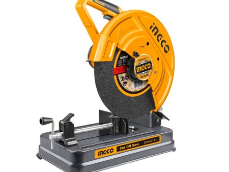 INGCO COS35538 2350W Industrial Cut-Off Saw Machine with 3800rpm, 355mm Cutting Disc, 14  Copper Wire Motor, Safety Lock, Fast Clamping System, and Lock-on Switch Cheap