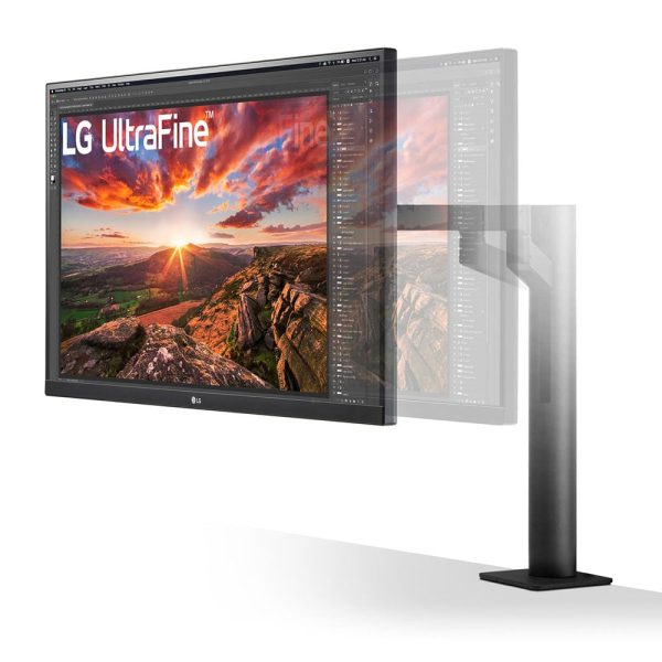 LG 27UN880-B 27  UltraFine IPS 60Hz 4K UHD Monitor with VESA Ergo Stand, HDMI DisplayPort USB-C, AMD Radeon FreeSync, Display HDR 400, Dynamic Action Sync, Black Stabilizer and Super Resolution+ on Sale