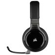 [CLEARANCE] CORSAIR Virtuoso iCUE RGB Wireless High Fidelity Gaming Headset Headphones w  7.1 Surround Sound, Detachable Broadcast-Grade Omnidirectional Microphone, Slipstream   USB & 3.5mm AUX Wired for PC Laptop and Consoles (Carbon) Supply