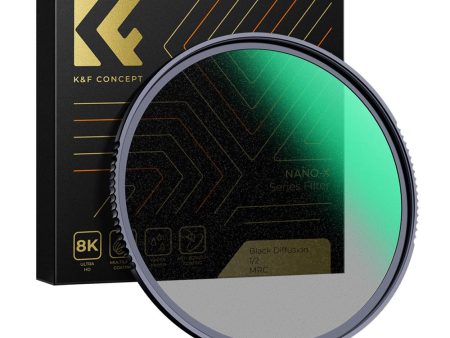 [CLEARANCE] K&F Concept Black Mist 1 2 Density Nano-X Series Dark Diffusion Lens Filter with Special Effects and Ultra Clear Multi-layer Coating (Available in 49mm, 58mm, 67mm, 72mm, 77mm and 82mm) Hot on Sale