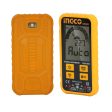 [CLEARANCE] INGCO DM6001 Digital Multimeter Electrical Test Tool True RMS 6000 Counts 600V with Auto Power Off and Diode Testdate Hold Online Hot Sale