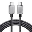 ORICO PD 5A 100W Fast Charging USB-C to USB-C Nylon-Braided Type C Connector Charger Cable with 480Mbps Data Transfer for iPhone 16 15 Plus Pro Max, iPad Pro Air, MacBook, Smartphones, Tablets & Computer Laptops | ORICO-GQZ100 Hot on Sale