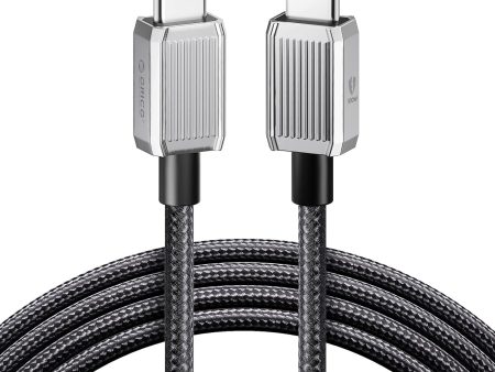 ORICO PD 5A 100W Fast Charging USB-C to USB-C Nylon-Braided Type C Connector Charger Cable with 480Mbps Data Transfer for iPhone 16 15 Plus Pro Max, iPad Pro Air, MacBook, Smartphones, Tablets & Computer Laptops | ORICO-GQZ100 Hot on Sale