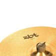 Zildjian ZBT Series Medium Thin Crash Cymbal 14  18  19  for Drums (Bronze) | ZBT14C, ZBT18C, ZBT19C For Discount