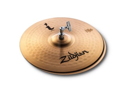 Zildjian I Family 14-inch HiHat Pair Gold Alloy Cymbals with High Pitch Bright Sound for Drums | ILH14HP Online Hot Sale