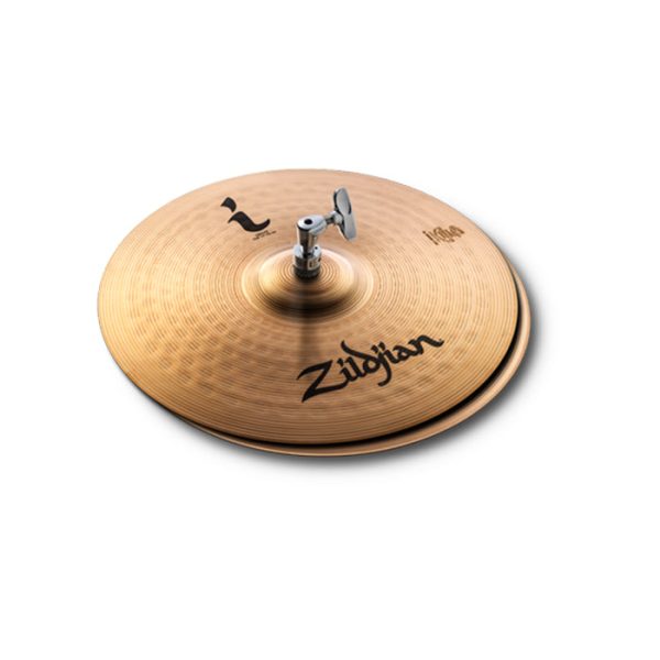 Zildjian I Family 14-inch HiHat Pair Gold Alloy Cymbals with High Pitch Bright Sound for Drums | ILH14HP Online Hot Sale