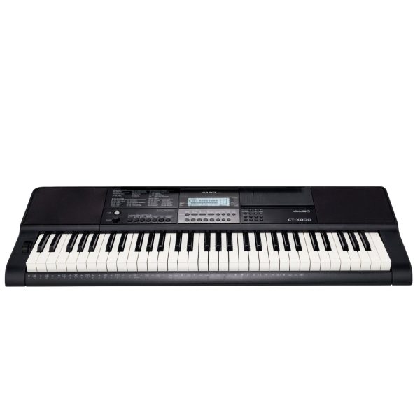 Casio CT-X800 61 Key Touch Sensitive Piano Keyboard with Pitch Bend Wheel, Auto-Harmonize, Grading and Voice Instruction, Music Presets, Auto-Accompaniment & Arpeggiator Online now